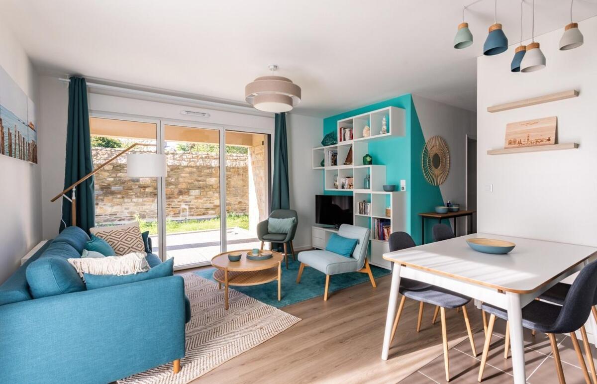 Le Celadon - Joli T3 Moderne - 2 Chambres Avec Cancale Eksteriør bilde