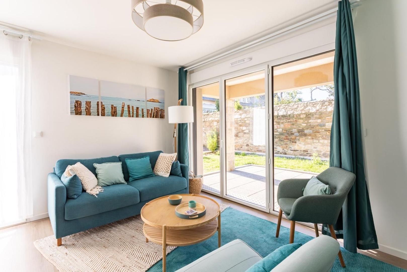 Le Celadon - Joli T3 Moderne - 2 Chambres Avec Cancale Eksteriør bilde